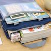 Portable A4 File Organizer Waterproof Document Storage Bag Lightweight Book Storage Bag  Travel