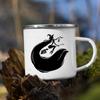 witch pumpkin printing mug retro Halloween enamel handle cups Coffee Tea milk Mugs party Kitchen decorate fun gift for children
