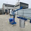 Fully Electric Single Arm Hydraulic Crane with Legless Counterweight for Efficient Handling.