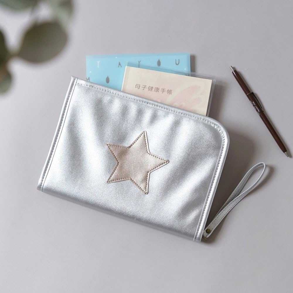 

Maternal and Child Notebook Case 23251020 Silver [Dimowa] срібний