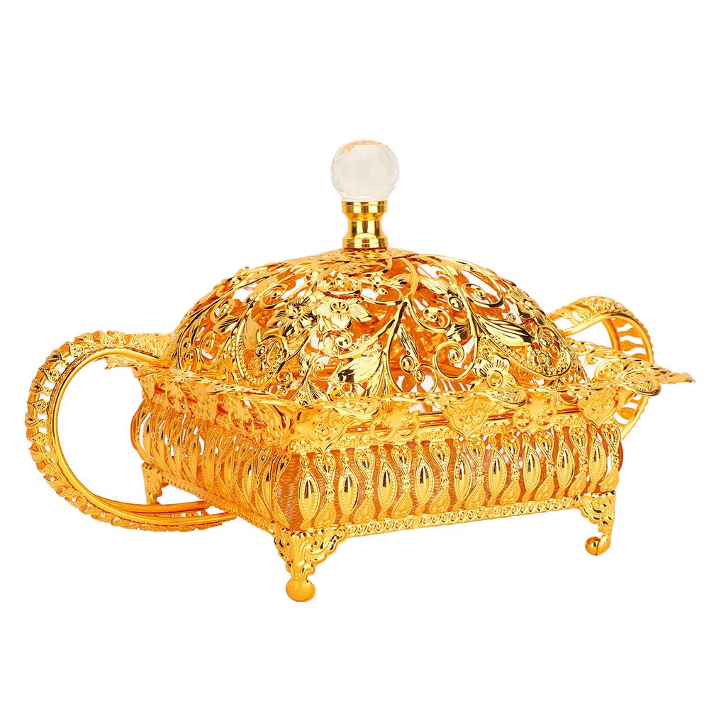 European Style Metal Fruit Plate Set Decorative Multifunctional Fruit Platter for Candy Snacks