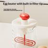 Home Eierbecher Manuelle Presse Gadgets Backzubehör Wesentlich für das Backen Eierquirl Home Küche Sahneaufschläger Multifunktional Leicht zu reinigen