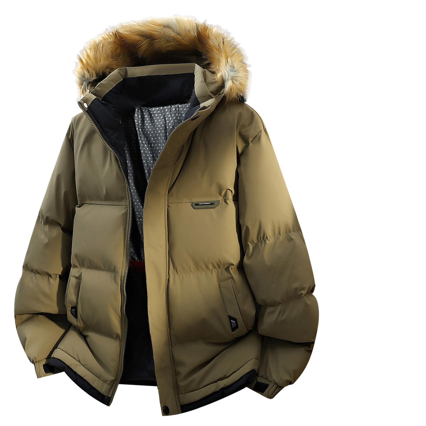 

Мужская повседневная парка Осень Зима Хлопковая куртка Верхняя одежда Толстое теплое пальто с подкладкой Мужская уличная ветрозащитная верхняя одежда 6XL