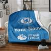 Chelsea Fc Football Player Customize Text Blanket Throw Customizable Blanket Warmthful Decor Perfect for Bedding Picnics Office Couch