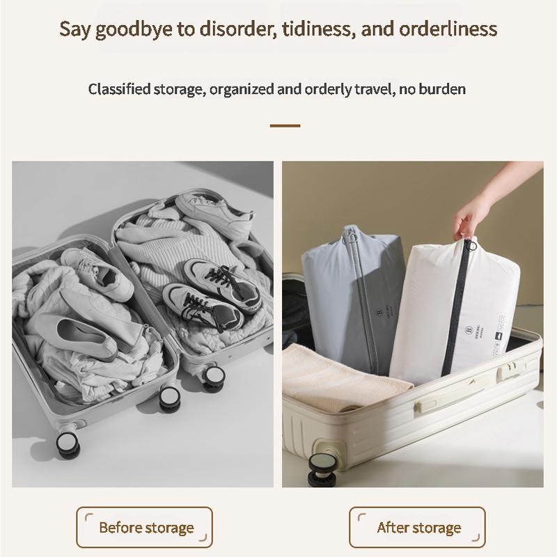 Travel Portable Shoes Storage Bag Waterproof Luggage Organizer Bag Zipper Bag for Storing Cloth Easy Cleaning Shoes Bag