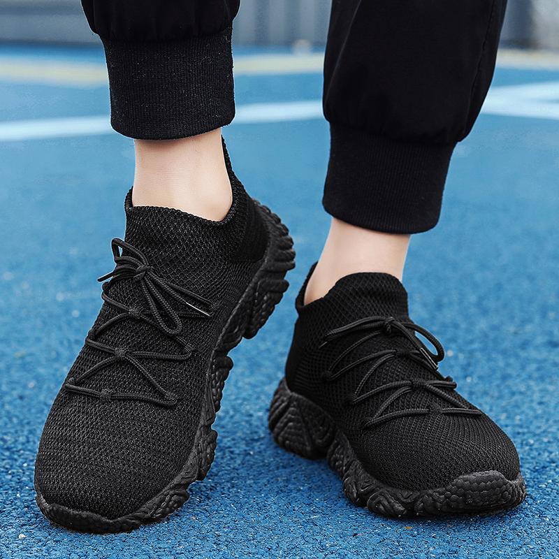 Men's Shoes Breathable Mesh Deodorant Casual Shoes Men's Joker Thin Hollow Mesh Sports Shoes Men's Tide Shoes.