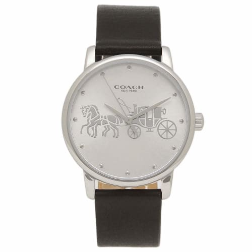 

Coach Women s Watch 14503494 36mm Black and Silver