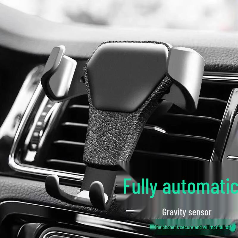 Gravity-Sensing Car Phone Holder with Air Vent Bracket