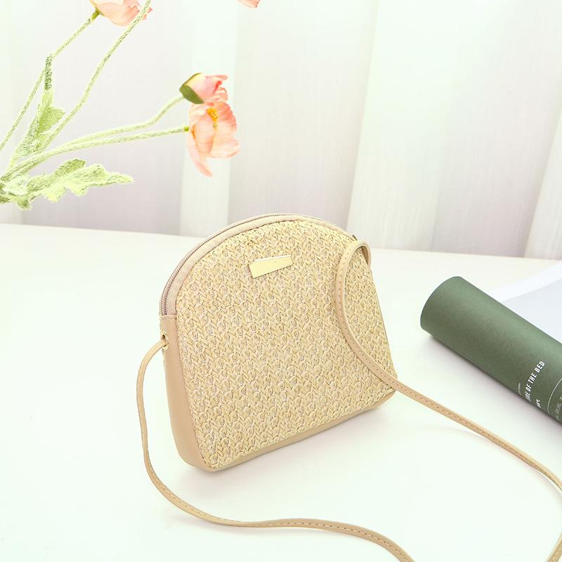 Embroidered Diamond One Shoulder Crossbody Women's Bag Trendy Fashion Saddle Bag One Piece