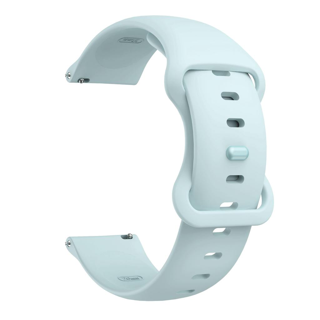 Correa Oficial de 20 mm para Amazfit GTS4 Mini de Silicona Suave con Hebilla de Mariposa Banda para Amazfit GTS 2 Mini 3 2E Banda Deportiva para Exteriores