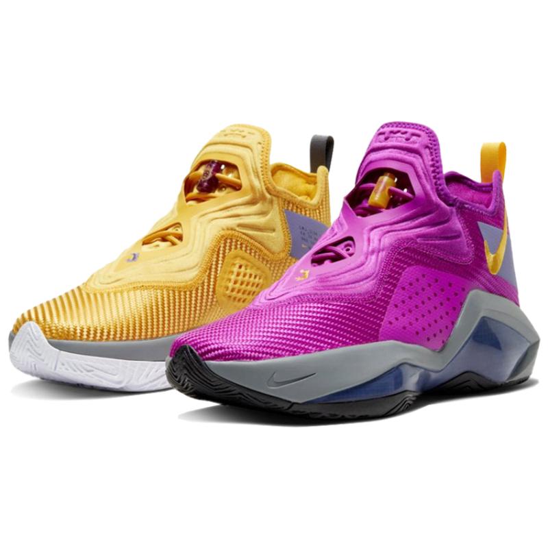 Nike LeBron Soldier XIV EP Lakers Basketball-Sneakers CK6047-500