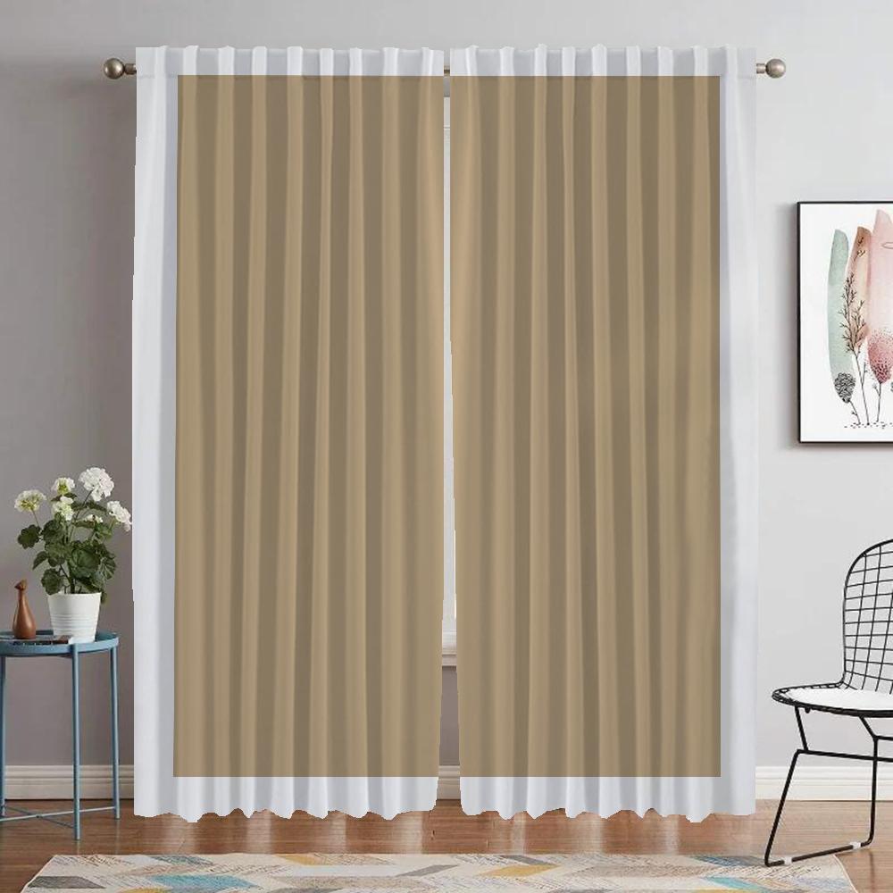 

Шторы YAMAHAS Anti-mosquito Curtains 2 Piece Blackout Curtain for Room 2 Panel Tulle for Bedroom Home Interior Curtains Shades Living W50xH70cmx2pcs-CL