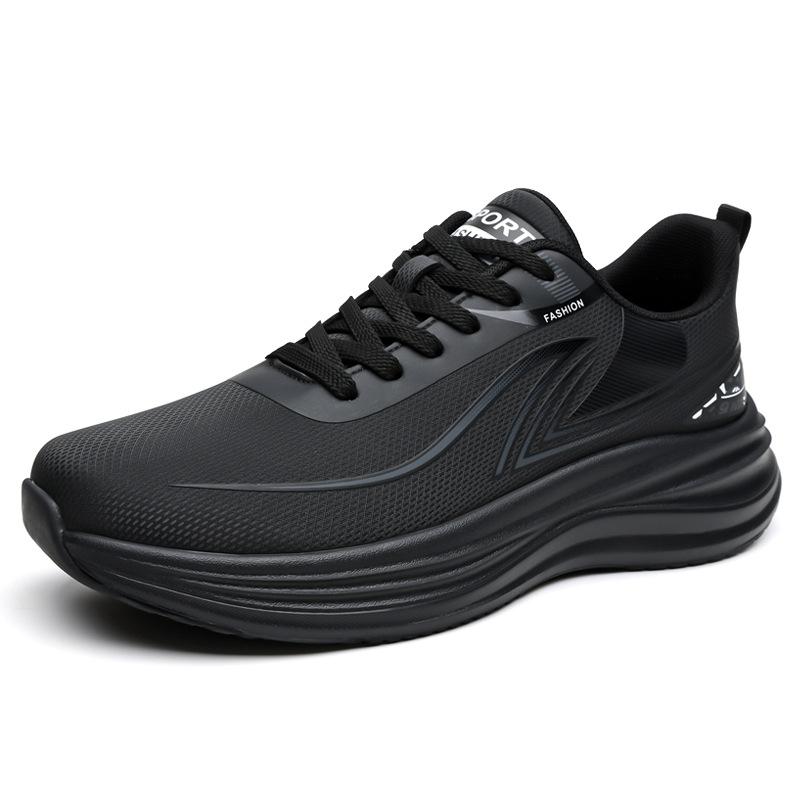 Men's lightweight low-top soft-soled cushioning sports shoes Outdoor trendy brand comfortable and trendy fashion versatile casual shoes