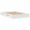 VidaXL Bed Frames Without Mattress White 140x200 Cm Solid Pine Wood 3301663