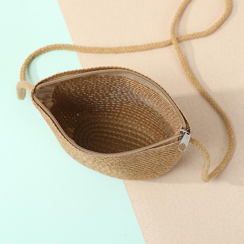 Soft Straw Tote Bags Travel Shopping Bag Beach Weave Handbag Female Bohemian Shoulder Bag