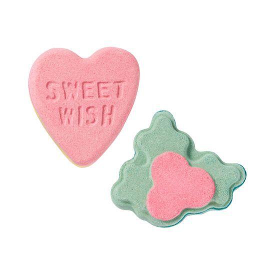 ROUND A'ROUND Joyful Bubble Bath Bomb Duo Gift Set (Sweet Wish + Merry Mistletoe)