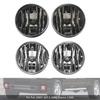 Pair Front Fog Lights Lamps With Bulbs For GMC Sierra 1500 2007-2013