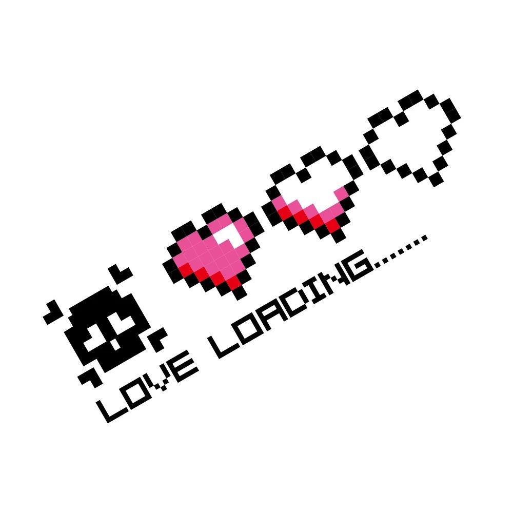 Car Sticker Love Loading Window Windshield Skull Heart Vinyl Decals Motorcycle Waterproof Vinyl Sticker Decoration Accessories