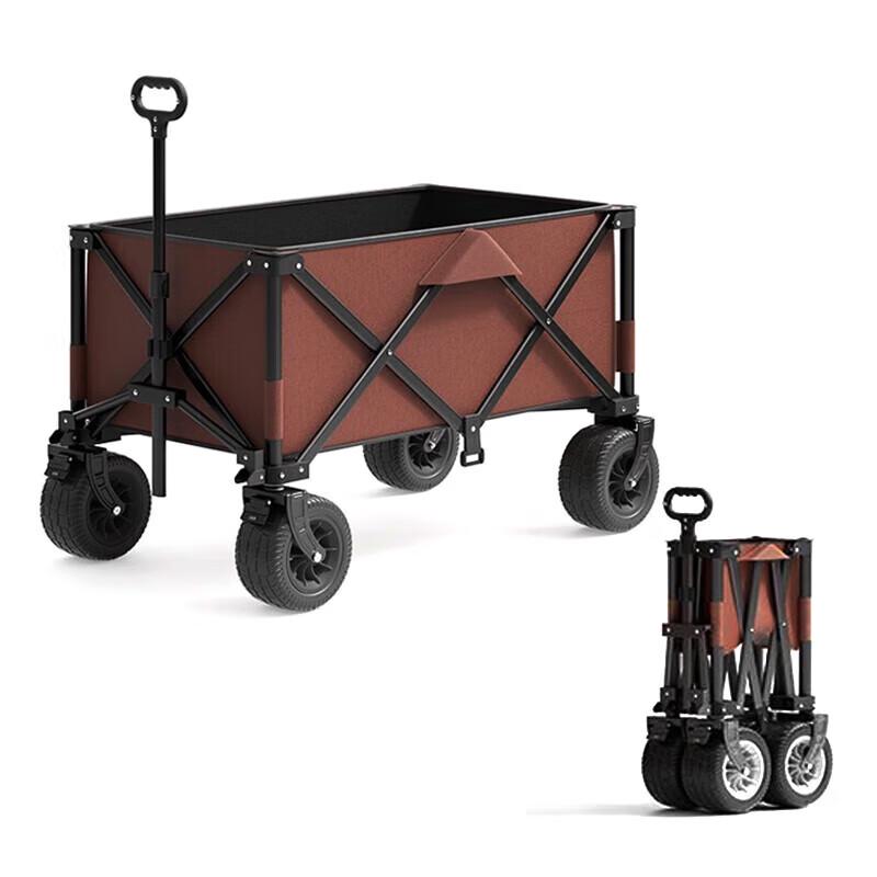 Fei Tu Le LYC0702 Collapsible Camping Cart with Tank Wheels