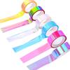 Glitter Tape Aurora Tape 6 Rolls Decoration Tape Plating Tape DIY Glamorous Metallic