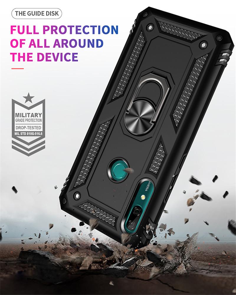 Magnetic Ring Case For Huawei P Smart Z Y9 Prime  P20 P30 P40 Pro Mate 20 30 Nova 5T 6SE 7i Honor 10 Lite 9X Y9S Armor Cover
