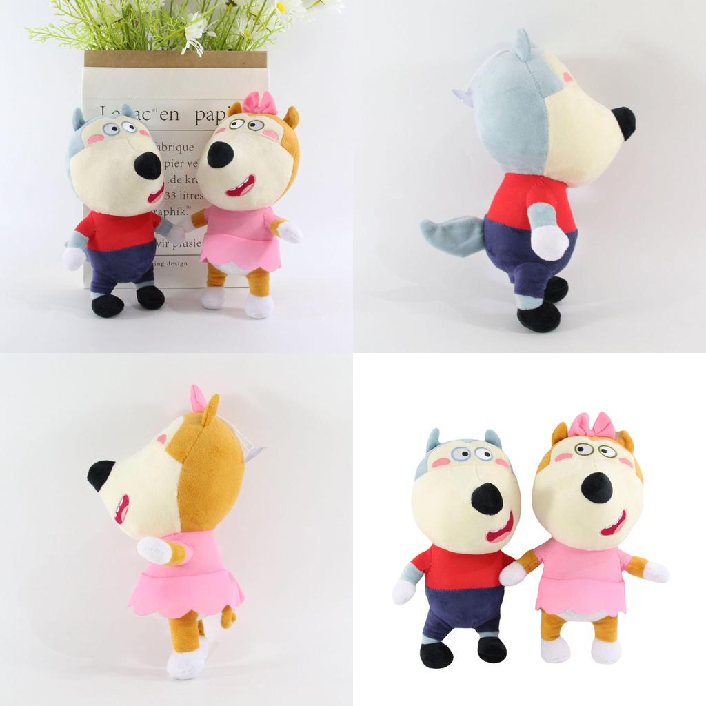 Wolfoo Familie Plüschtier 25cm Lucy Weich Gestopft Zeichentrickfigur Für Kinder
