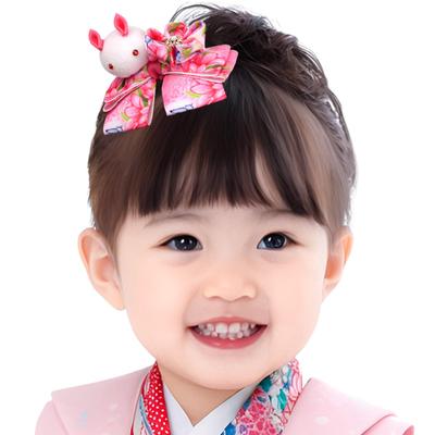 Διάκοσμο Μαλλιών για Παιδιά 3 Ετών και Αποφοίτηση Hakama Κουνέλι Ιαπωνικό Χαριτωμένο Τσουμάμι Μαλλιών Μονό 5 Χρώματα [OTAKUMARKET] 7-5-3 (7-5-3), 7, Τελετή,