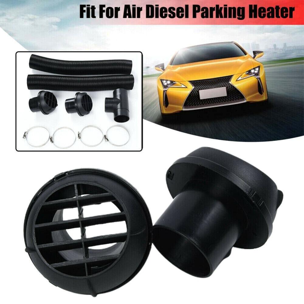 42/60/75mm Diesel Heater Vent Hose Clips Set Y-shaped Diesel Heater Pipe  For Car Truck VAN Camper