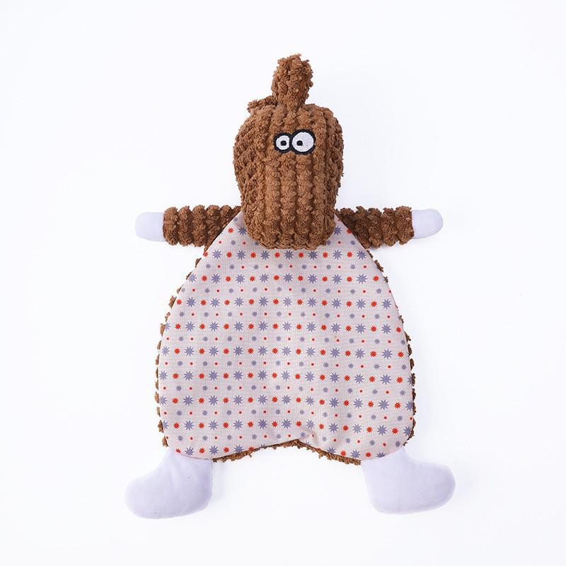 Popular Plush Pet Toy Set - Durable, Sounding Chew Toys for Dogs & Cats, Self-Entertainment & Boredom Relief