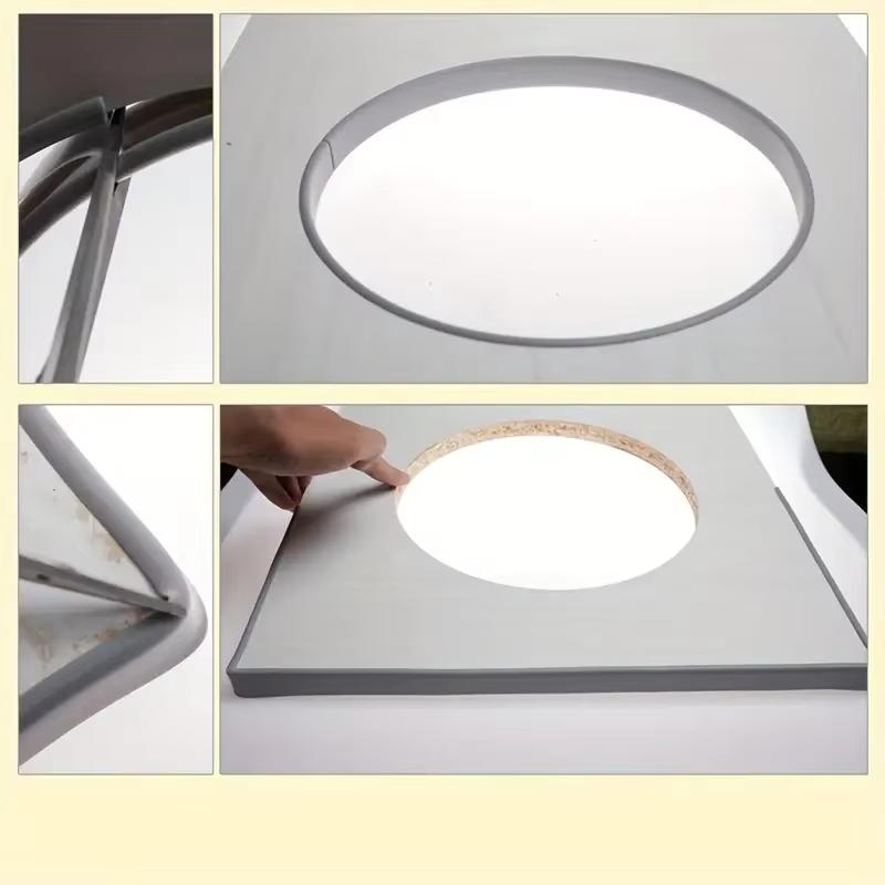 1pc 5m U-Shape Edge Banding Furniture Edge Strip Self Adhesive Edging Trim Edge Protector for Countertop Table Cabinets Shelve