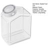 Sealed Food Canister Airtight Food Can with Date Tracker Lid Transparent Grain Storage Can for Beans Pasta Kitchen Pantry Cabinet