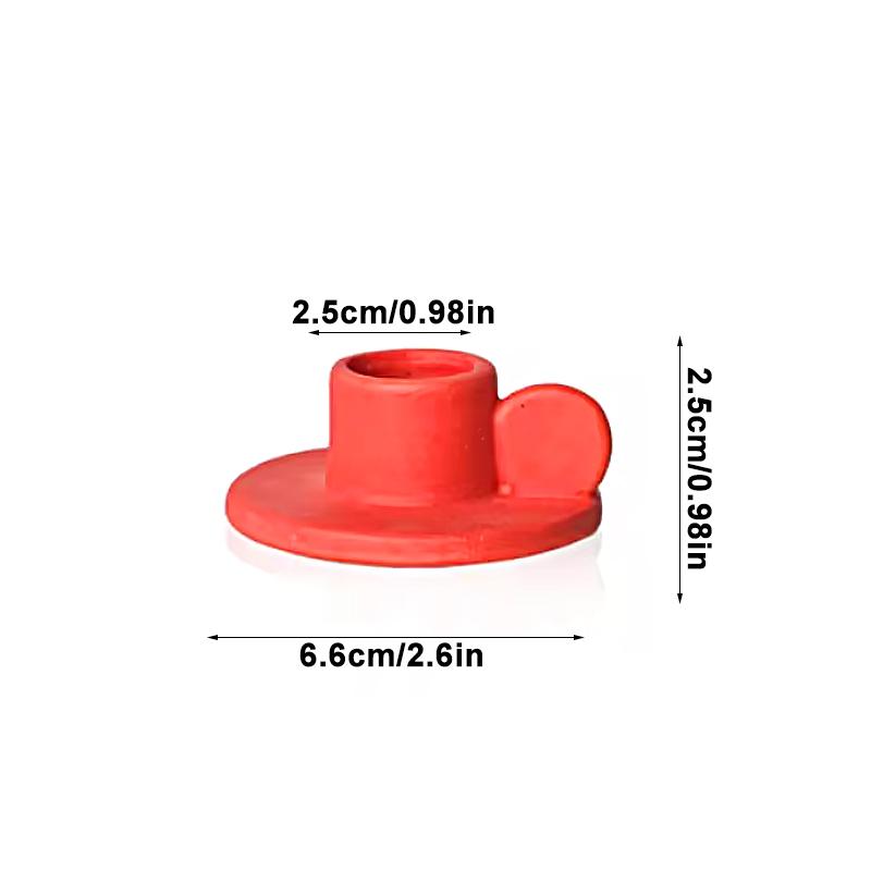 Romantic Ceramic Candle Holder Nordic Style Multifunctional Table Decoration