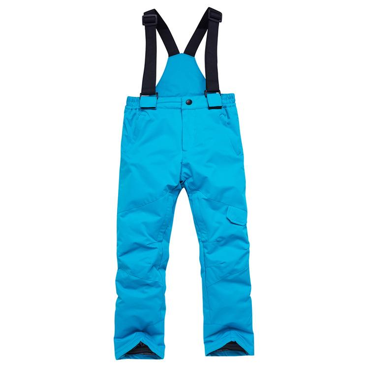 New Style Kids Boys Girls Skiing Pants High Quality Windproof Waterproof Ski Pants Children Warm Winter Snow Snowboard Trousers