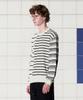 UNALLOYED Argyle Elbow Stripe Knit / Ivory