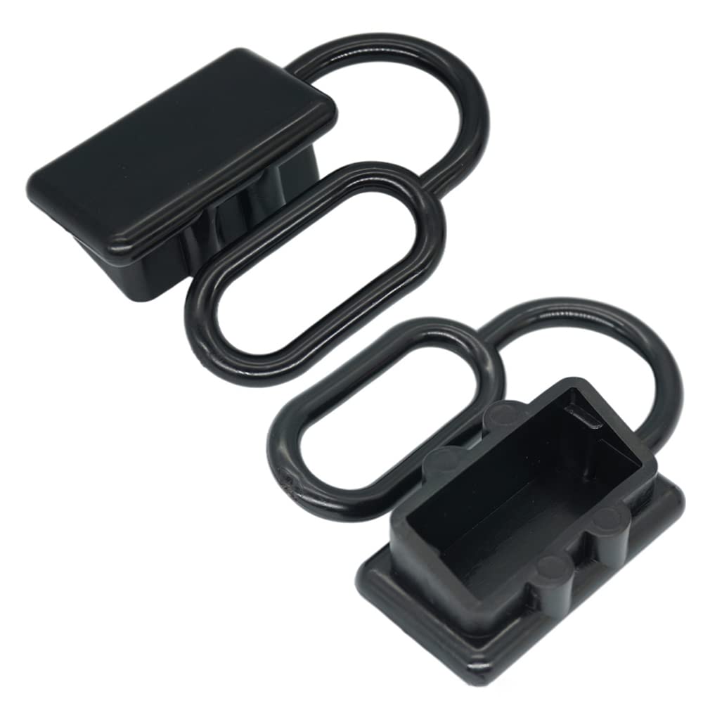 Dust Cover Cap Protector Anderson Style Quick Connect Plug SB175 Electrical Connector Dust Cover End Cap SB 175Amp Black