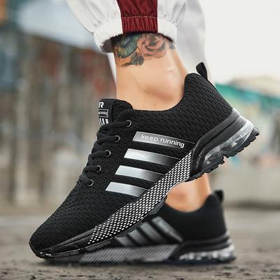 Fashion Men Shoes Casual Cushion Running Shoes Mens Chunky Sneakers Platform Large Size Sports Shoes Outdoor Running Walking