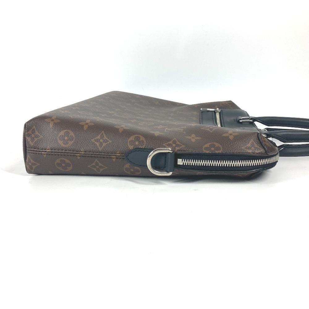 Louis Vuitton M54019 MonogramMacassar Porto Document Jour PDJ 2WAY Hand Bag