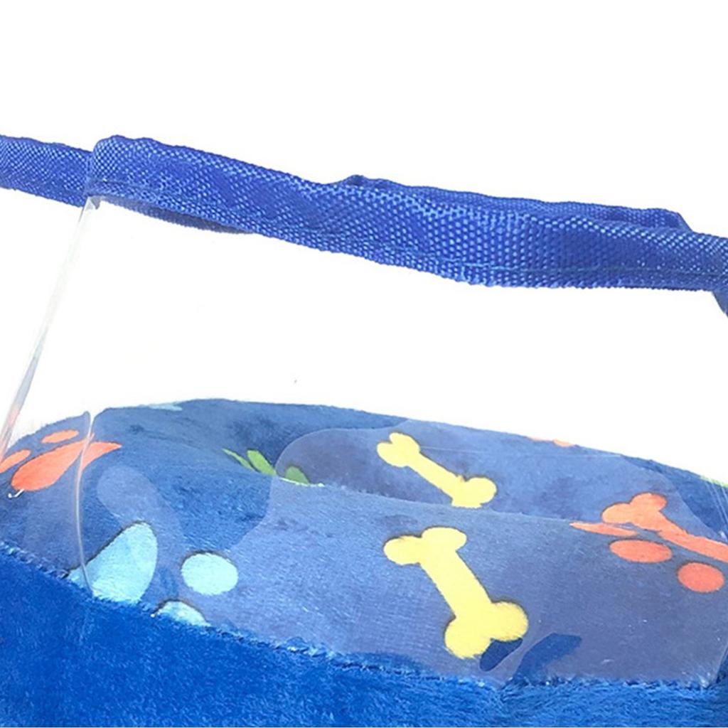 Inflatable Collar with Clear Baffle Soft Cone for Pet Perfect for After Surgery and Wound Healing Adjustable Lightweight