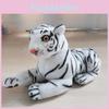 Large Realistic White Tiger Plush Animal 30cm Hairy Stuffed Toy Perfect For Kids