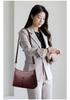 Autumn/Winter Soft Leather Multi-layer Shoulder/Crossbody Bag for Women - Versatile and Spacious Design