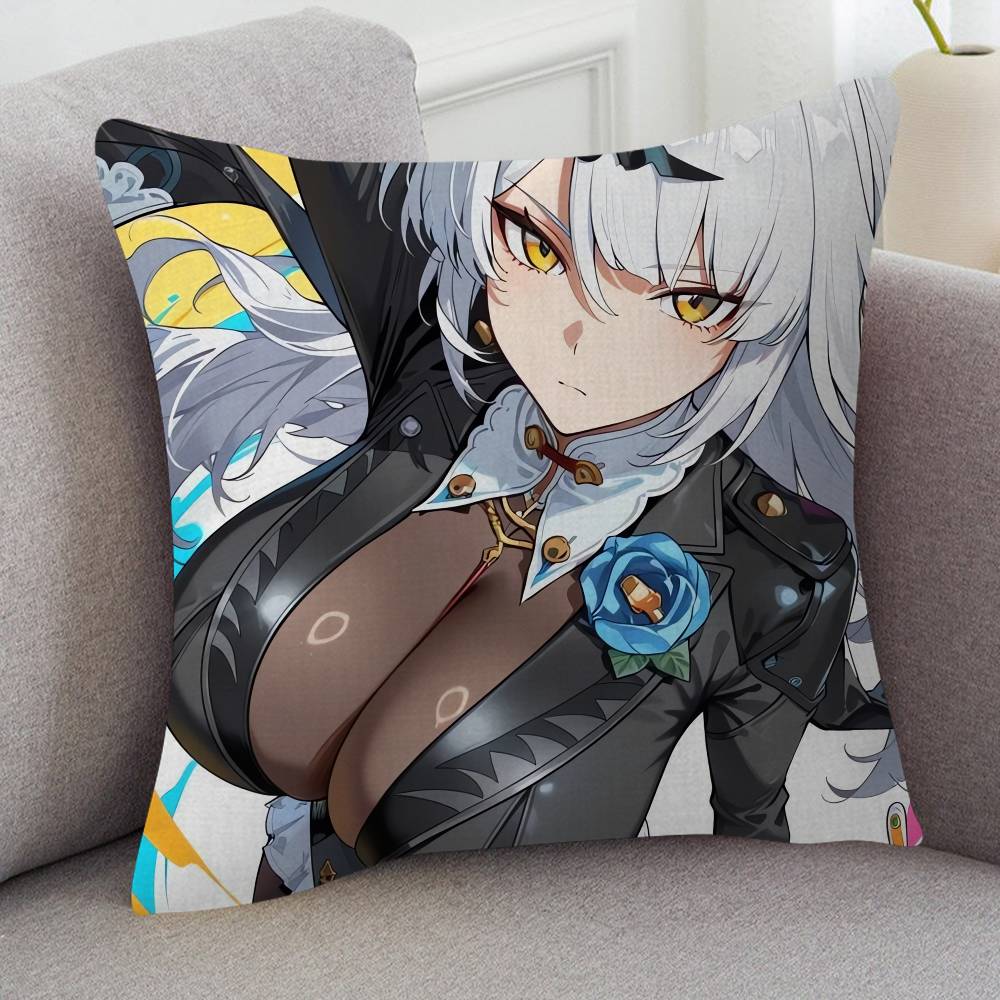 GAME Zenless Zone Zero Pillow Gifts Home Office Furnishings Bedroom Sofa Car Cushion Cover Case xcm