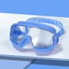 Dospělé protimlživé plavecké brýle s vysokým rozlišením a velkým rámečkem a potápěčská maska