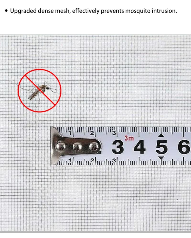 DIY Large Size Window Screen Mesh Pet-Proof and Mosquito/Insect Resistant Suitable for Balconies Gardens and More