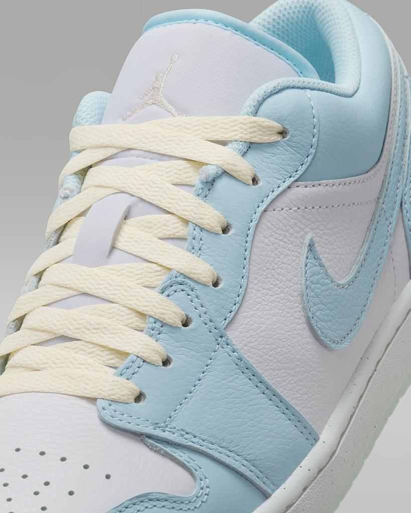 HJ5999-400 Nike Air Jordan 1 Low SE Glacier Blue Summit White Guava Ice (Men's)