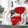 Ronaldos Number Seven Blankets Flannel Printed Breathable Warm Throw Blanket for Home Office Bedspreads 0708a146