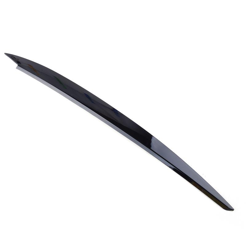 2pcs ABS Black Headlight Eyebrow Eyelids Decoration Cover Trim Fit For VW Golf 7 VII GTI GTD GTE R MK7 2012-2015