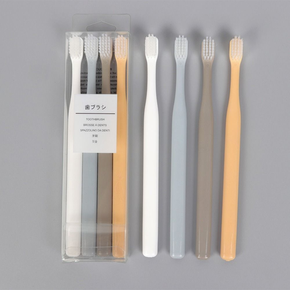 8Pcs Gingival Sensitivity Soft-bristled Toothbrush Inter-Dental Adult Toothbrush Oral Hygiene Care