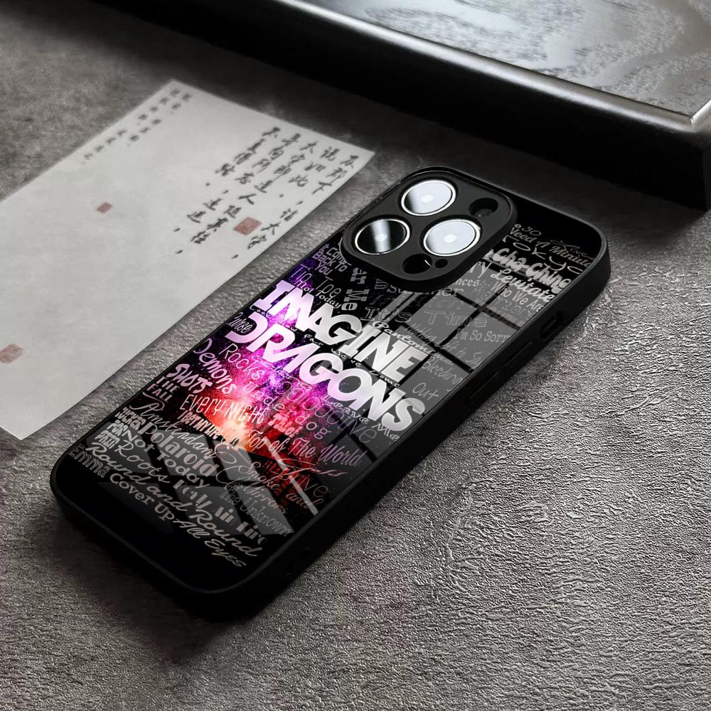 I-Imagine Dragons Loom Band Phone Case For iPhone 18 17 16 Pro Max 15 Plus 14 Pro 12 11 13 Mini X XR XS Max SE Glass Cover