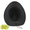 Europe, America, autumn and winter new woolen top hat women's snake pattern belt western cowboy jazz hat men's outdoor sun hat top hat
