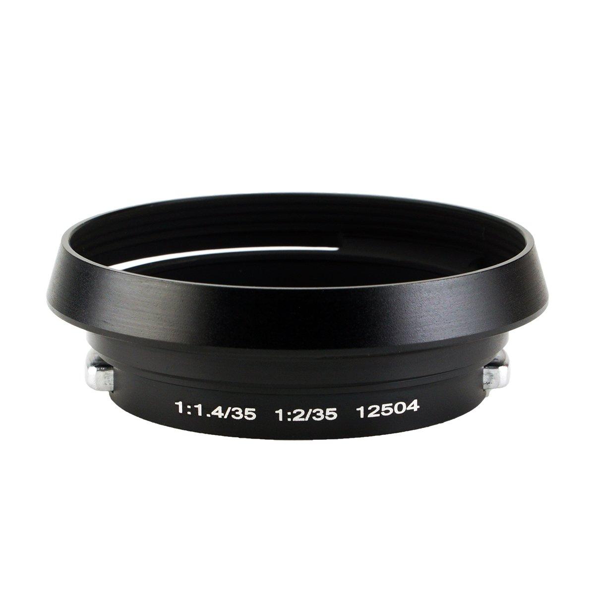 

Lens Hood for Leica made of metal Summilux 35mm Summicron 35mm F2 M-type, (12504 / black) F1.4 /